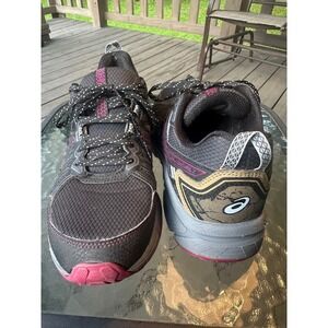 Asics Gel Venture 7 Trail Running Shoes Cushioned Athletic Sneakers‎ Woman's 10